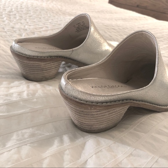 Kelsi Dagger Brooklyn silver Kerley mules 🤍 - Picture 14 of 16